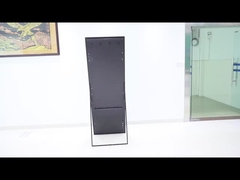 شاشة إعلانية LED واقفة على الأرض مع شاشة إعلانية LED P4 ملونة بالكامل والإشارات