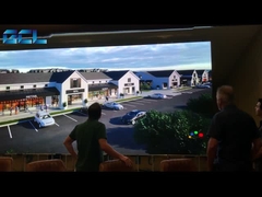 2.5mm Pixel Pitch Indoor 640*480mm شاشة LED من الألومنيوم للطابق الدراسي الكنيسة