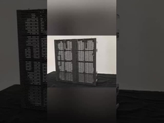 شاشة LED شفافة خارجية Gflow 500*500 مم P3.9 ستارة شبكة فيديو LED