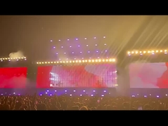 شاشة عرض LED شفافة للخارج P3.91/P10.4 للتكنولوجيا للسيطرة على الشبكة 500 * 1000mm