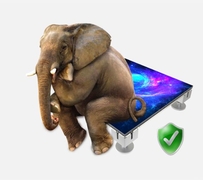 شاشة العرض الأرضية