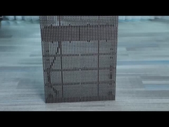 لوحة عرض LED شفافة عالية الدقة P10.4mm P15.6 25mm للإعلان نشر