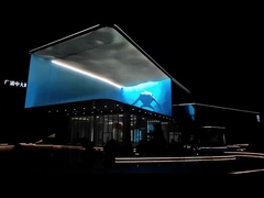 الإعلانات GCL HD العين العارية شاشة LED 3D للخارج P2.5 P2.97 P3.91mm شاشة LED