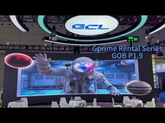 Gprime Series داخلية الإيجار شاشة LED GOB P1.9 لتزيين مرحلة الزفاف