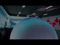 P2.0mm LED الكروية الشاشة سلسلة 360 درجة عرض كامل شاشة أحجام مخصصة