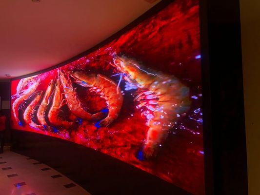 الشاشة الكبيرة الإلكترونية عالية الجودة LED Commercial With Panel Size 640*480mm