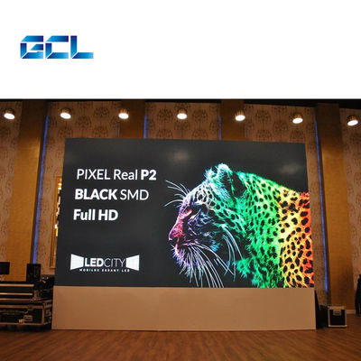 IP31 تصنيف تحكم الشبكة الداخلية الشاشة LED ثابتة P2.6 شاشة LED للإعلان في المجمع التجاري