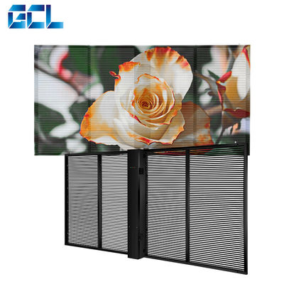 GCL 1000mm شاشة LED مرنة شفافة مخصصة لتركيب سهل في الداخل