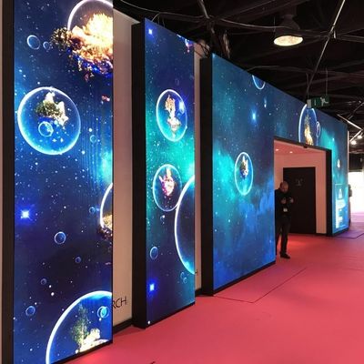 3840 هرتز دقة داخلية ثابتة عرض LED Gspark عالية الوضوح للإعلانات التجارية