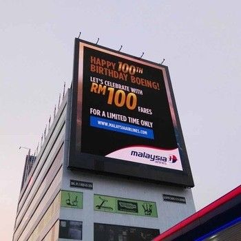 8500 نيتس السطوع الخارجي P10 P15.6 شاشة شبكة LED مرنة