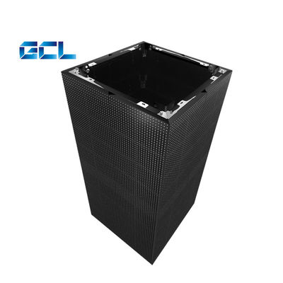 500*1000mm حجم اللوحة في الخارج الشفاف LED العرض الستار LED شبكة الفيديو