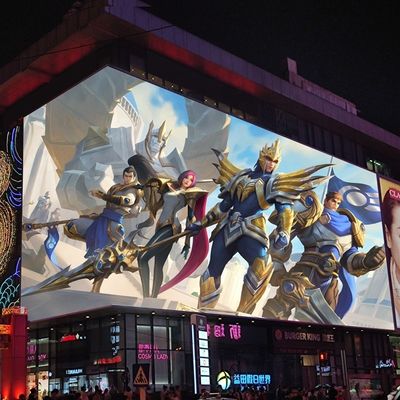 تثبيت ثابت إعلان شاشة عرض LED