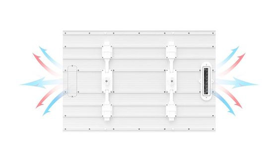 Gالسطح 4 P4 P5.7 P6.67 P8 P10 شاشة LED ثابتة في الهواء الطلق 5500-8000nits الوضوح 960 * 960mm
