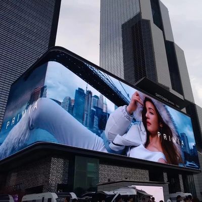 شاشة إعلانية LED خفيفة الوزن في الهواء الطلق GCL GA P4 6500-8000nits 480*320mm Module 960*960mm Panel