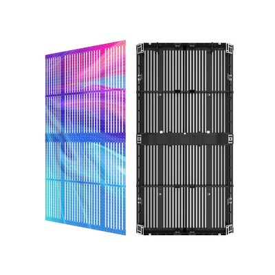 تحكم الشبكة شاشة عرض LED شفافة تقنية عالية توفير الطاقة