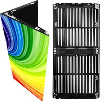 شاشة LED رقمية شفافة عالية السطوع P15.6mm IP65 500*1000mm
