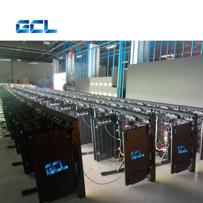 شاشة LED ضخمة للملاعب الحد الأدنى للماء لوحة عرض LED للخارج للفيديو الملون بالكامل