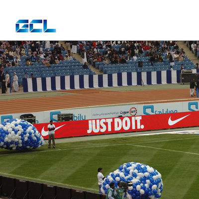 شاشة LED ضخمة للملاعب الحد الأدنى للماء لوحة عرض LED للخارج للفيديو الملون بالكامل