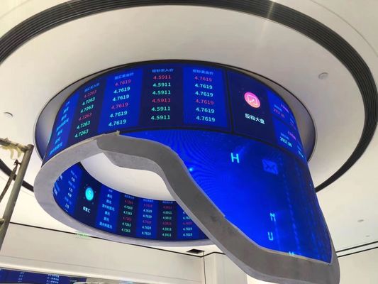 وحدة عرض شاشة LED داخلية P3 مع مستوى حماية IP65 وتصميم مرن