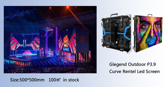 مسرح مضاد للماء LED فيديو حفل حائط تأجير الحدث شاشة LED