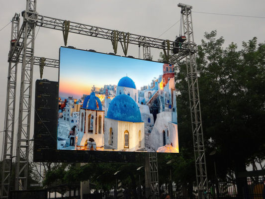 شاشة LED ذات لون كامل في الخارج