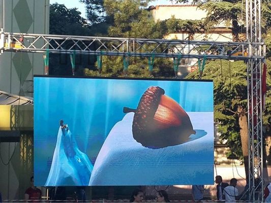 شاشة LED HD في الهواء الطلق للفنادق والأحداث