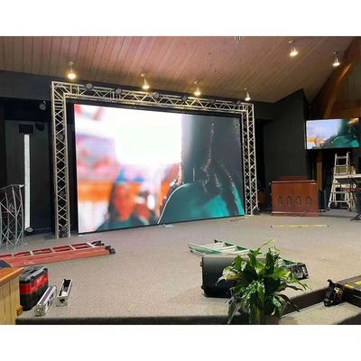 P1.5mm HD عرض إستئجار الفعاليات الداخلية شاشة المسرح خلفية جدار فيديو