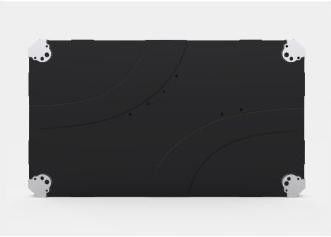 600 * 337.5mm HD عرض LED ثابت داخلي غسالة الغسالة الألومنيوم عرض LED ضيق النقطة