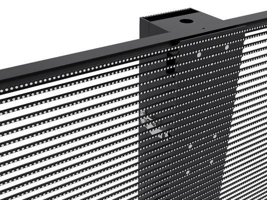 الشفافية العالية سيارة الأجرة الشفافية شاشة عرض LED V140° زاوية النظر رقيقة وخفيفة