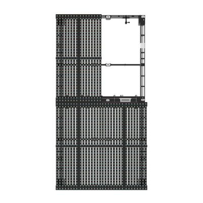 IP65 الفضة P15.6 لوحة عرض LED شفافة مع معدل تحديث مرتفع