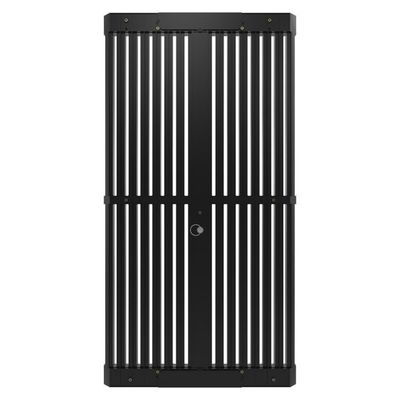 IP65 الفضة P15.6 لوحة عرض LED شفافة مع معدل تحديث مرتفع
