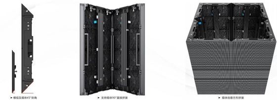شاشة عرض خاصة مخصصة Gstar-II P1.95 مم HD للتركيب الثابت في الداخل مع معدل تحديث عالي 7680 هرتز