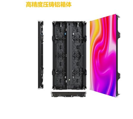 تثبيت ثابت P1.95mm حائط فيديو LED داخلي 500*1000mm 500*750mm عالية الوضوح