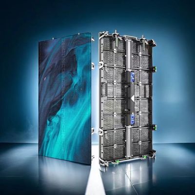 Gflow 500 * 500mm P3.9-7.8mm خارجية الشفافة LED العرض LED فيديو شبكة الستار