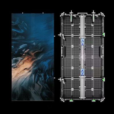 شاشة عرض LED شفافة للخارج P3.91/P10.4 للتكنولوجيا للسيطرة على الشبكة 500 * 1000mm