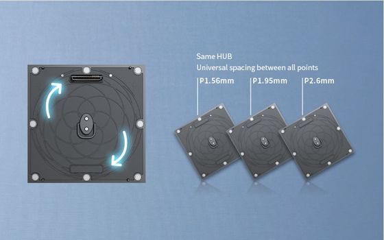 GOB P1.5 P1.9 7680Hz شاشة LED داخلية للإيجار للجدار الفيديو الخلفي للمسرح