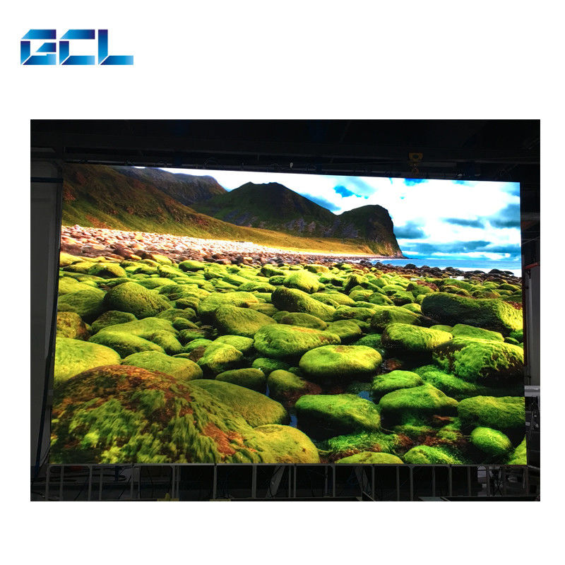 600 * 337.5mm HD عرض LED ثابت داخلي غسالة الغسالة الألومنيوم عرض LED ضيق النقطة