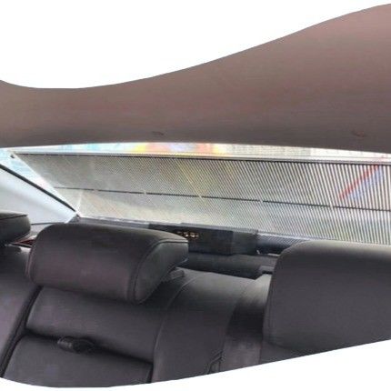 الشفافية العالية سيارة الأجرة الشفافية شاشة عرض LED V140° زاوية النظر رقيقة وخفيفة