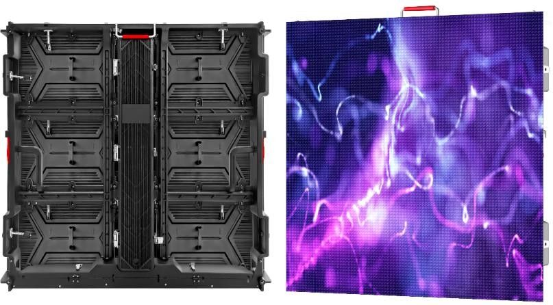 شاشة عرض LED عالية الوضوح عالية RGB للوحة الخارجية حجم 960 * 960 مم