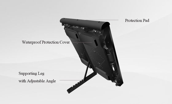 GCL P8 ملون كامل مستودع عملاق محيط شاشة عرض LED لأحداث قتال القاعة الرياضية