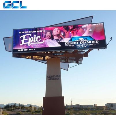 GCL P3.9 اللون الكامل المقاوم للماء لوحة العرض LED للخارج لمراكز التسوق