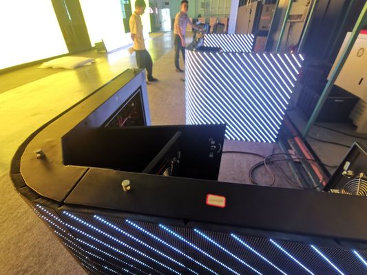 سعر جيد شاشة LED خارجية مع تصنيف IP65 لمقاومة الماء، بحجم خزانة 976 مم وعمر افتراضي 100,000 ساعة للإعلانات عالية السطوع الانترنت