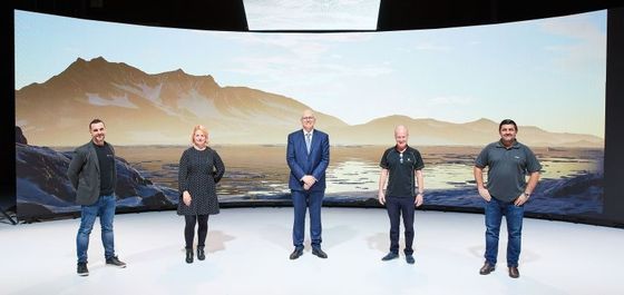XR و Virtual Virtual Studio P1.9P2.6 خلفية شاشة LED الزفاف