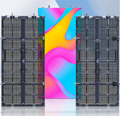 سعر جيد P10.4 العرض الشفاف للضوء LED في الهواء الطلق P3.9-7.8 شاشة المسرح LED كامل اللون الانترنت
