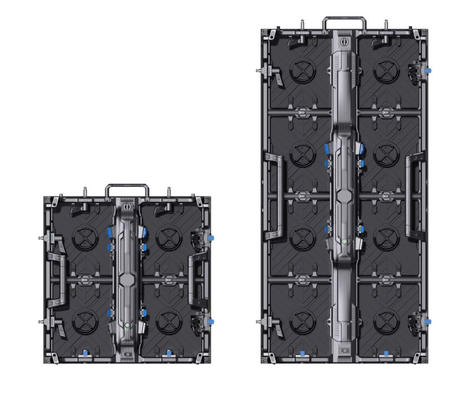 خزانة Gmars-P 500*500 مم\500*1000 مم P1.95 P2.6 مم 7680 هرتز للإيجار الداخلي لشاشة عرض خلفية الحفلات الموسيقية واستوديوهات الواقع الممتد