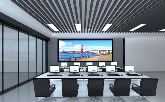 سعر جيد هيكل متكامل خفيف الوزن شاشة LED ثابتة داخلية مع الصيانة الأمامية الكاملة للكنائس ومحلات البيع بالتجزئة الانترنت